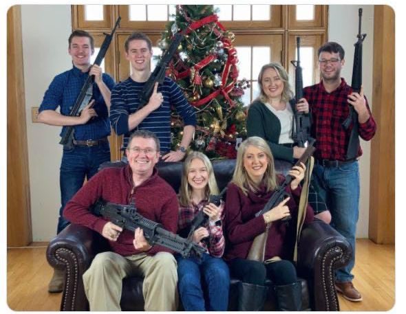 GOP Family celebrating Christmas