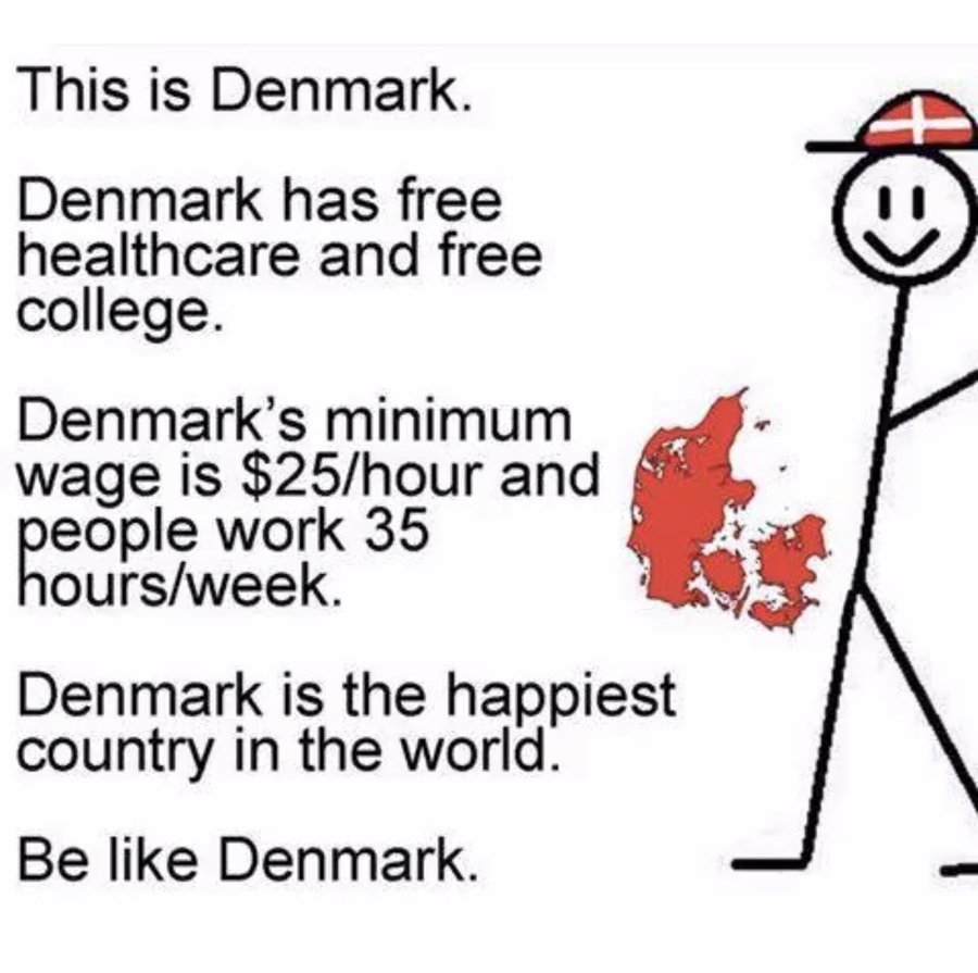 Denmark has good government