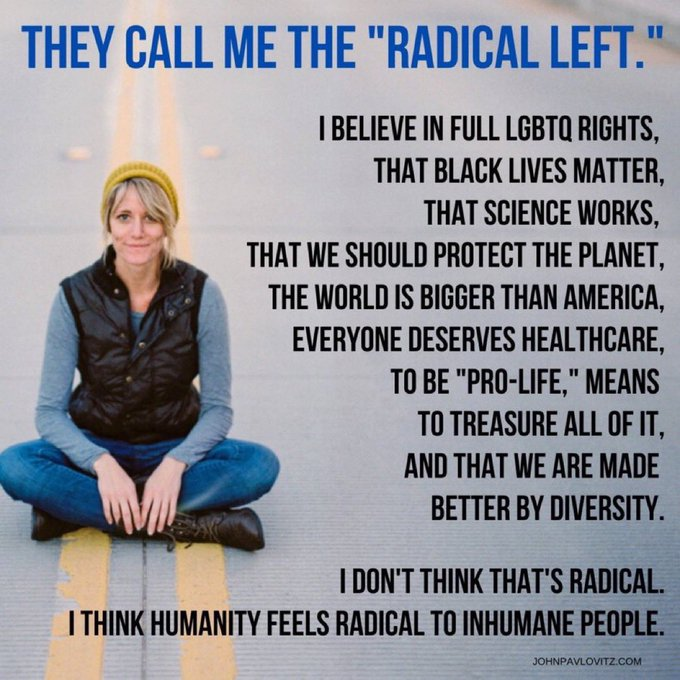 Call me Radical Left
