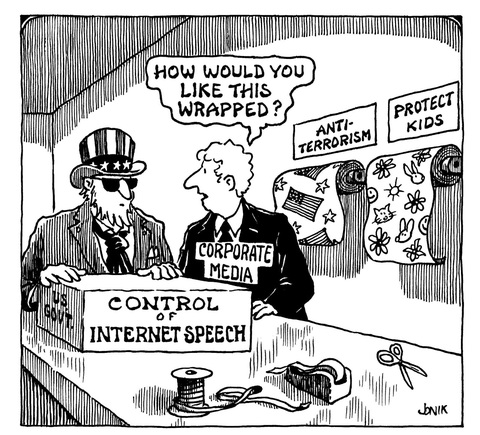 Internet Speech Control