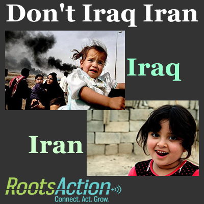 Don't attack Iran